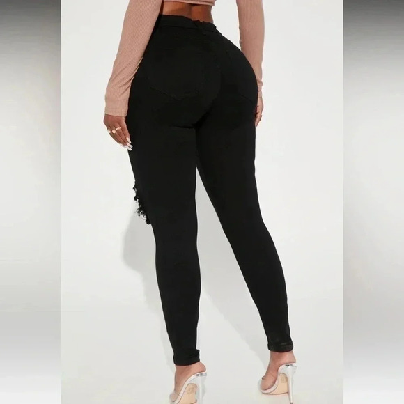Fashion-ova Black Jeans - Picture 2 of 7